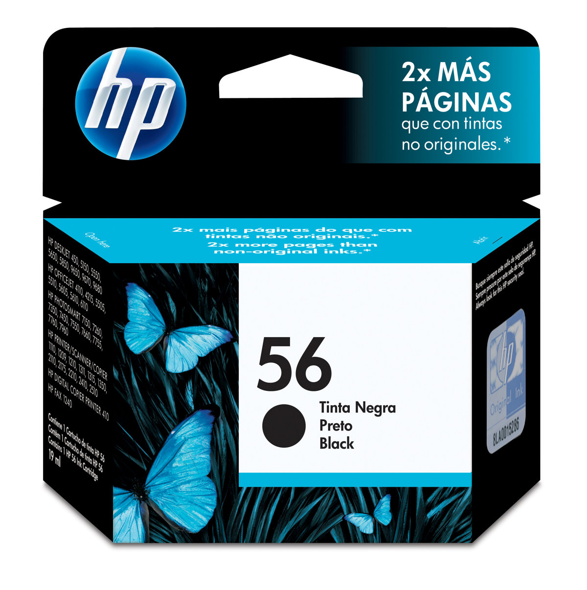 TINTA HP C6656AL